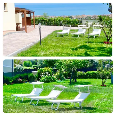 Con Vista Mare E Giardino - Amanecer Дом отдыха
